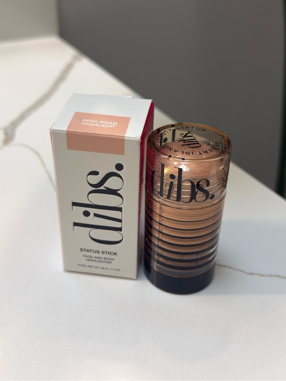 Dibs Status Stick Face & Body Highlighter - High Road Highlight